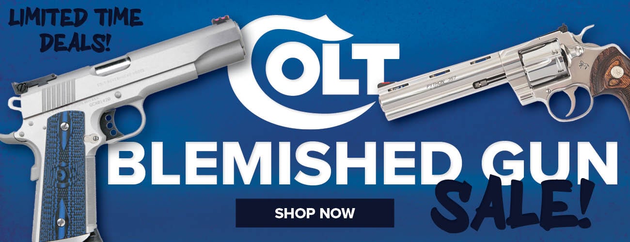Colt Blemished Gun Sale